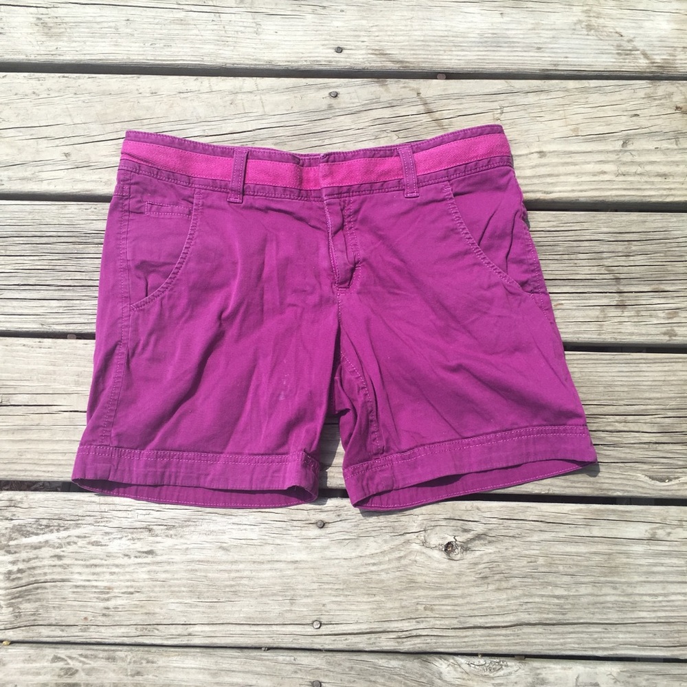 Athleta purple shorts